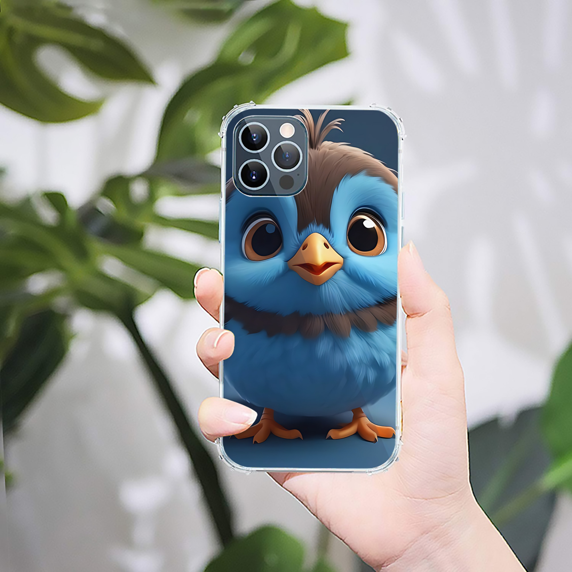 （画像用） Angry Birds アングリーバード 【iPhone 12シリーズ対応】透明スマホケース（クリアソフトケース）